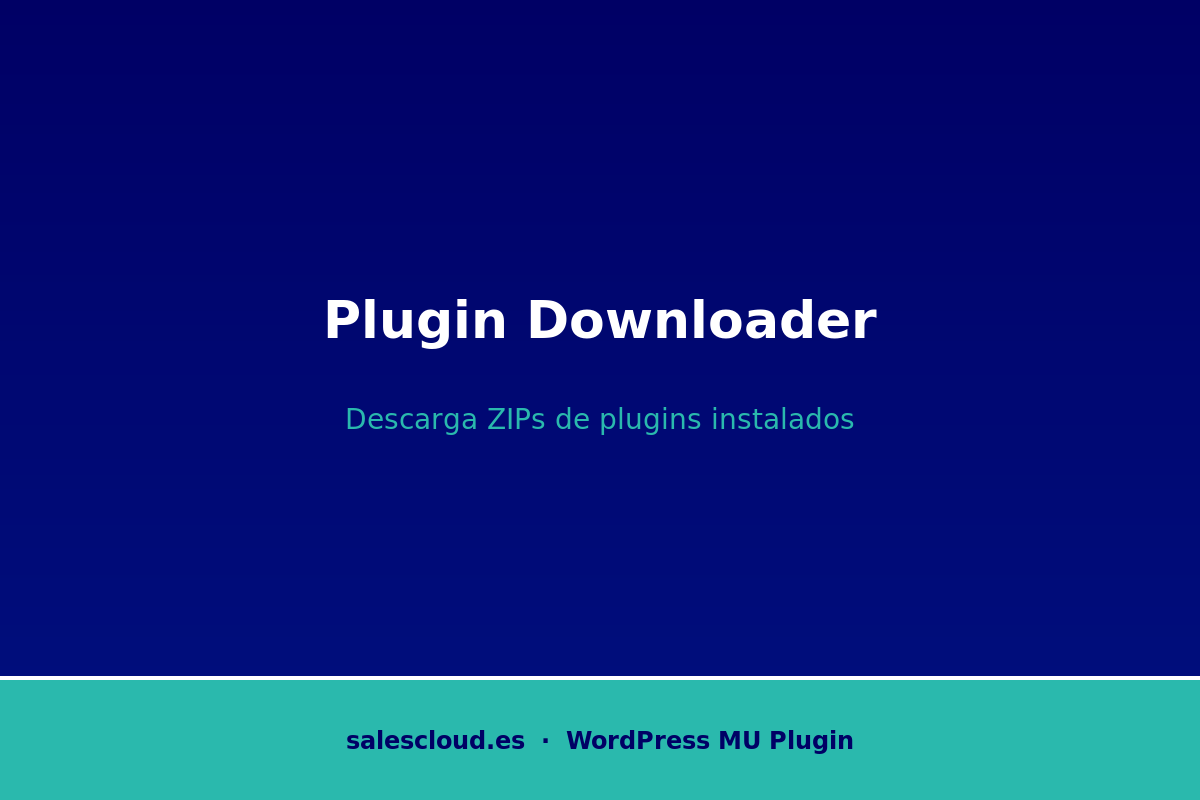 SalesCloud Plugin Downloader